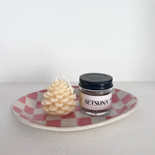 Load image into Gallery viewer, Checkered Oval Dish (xs)