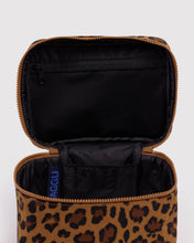 Load image into Gallery viewer, Large Cosmetic Case - Leopard
