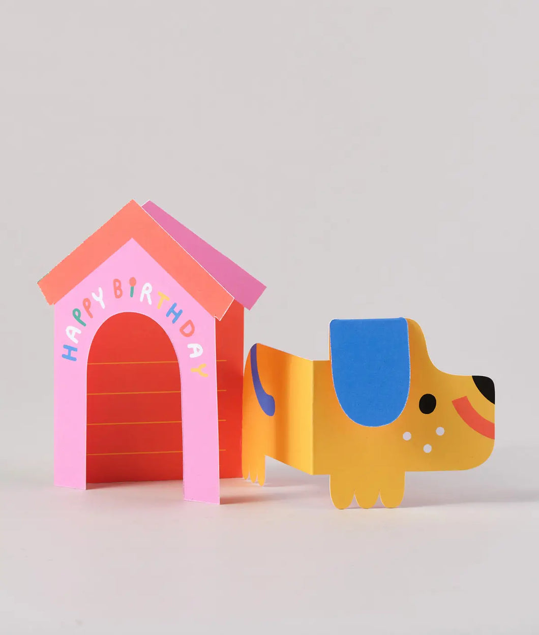 Birthday Dog Fold Out Card