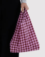 Load image into Gallery viewer, Pink Houndstooth Baby Baggu

