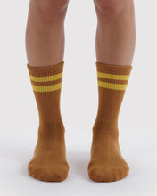 Load image into Gallery viewer, Ribbed Sock - Toffee Mix
