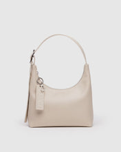 Load image into Gallery viewer, Mini Recycled Leather Shoulder Bag, Stone
