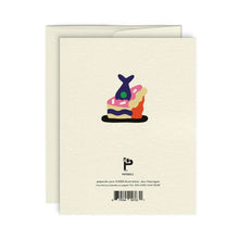 Load image into Gallery viewer, Chat Festif Greeting Card
