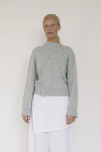 Load image into Gallery viewer, The Asymmetric Cashmere Knit, Grey
