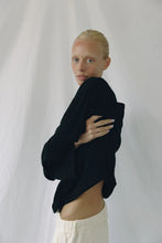 Load image into Gallery viewer, The Merino Wool Layered Tee, Black
