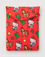 Load image into Gallery viewer, Puffy Laptop Sleeve, Hello Kitty Western
