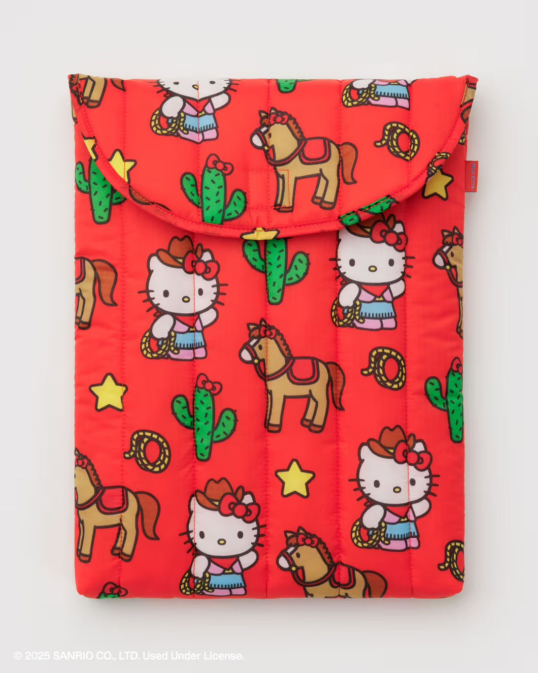 Puffy Laptop Sleeve, Hello Kitty Western