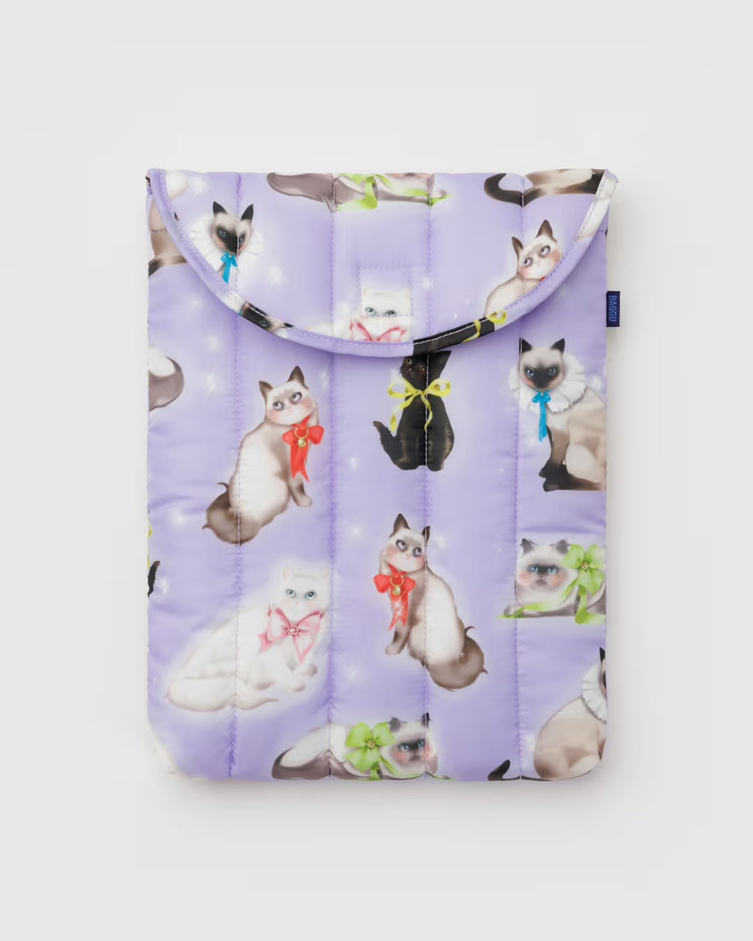 Puffy Laptop Sleeve, Fancy Cats