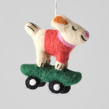 Load image into Gallery viewer, Bert the Dog Felt Ornament
