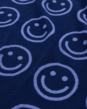 Load image into Gallery viewer, Bath Towel, Blue Happy

