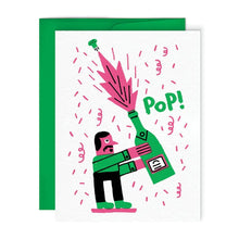 Load image into Gallery viewer, Champagne Greeting Card
