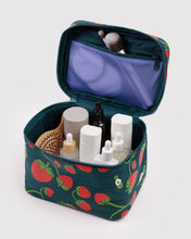 Load image into Gallery viewer, Large Cosmetic Case - Strawberry Blossom
