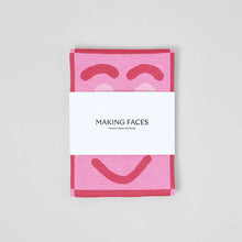 Load image into Gallery viewer, Making Faces Cotton Tea Towel
