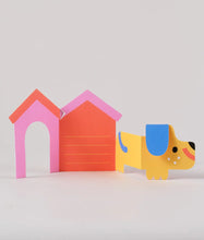 Load image into Gallery viewer, Birthday Dog Fold Out Card
