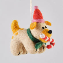 Load image into Gallery viewer, Martha the Dog Felt Ornament
