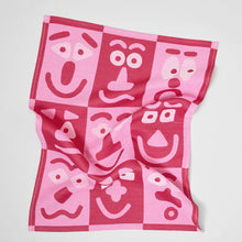 Load image into Gallery viewer, Making Faces Cotton Tea Towel
