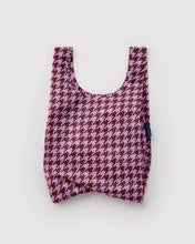 Load image into Gallery viewer, Pink Houndstooth Baby Baggu
