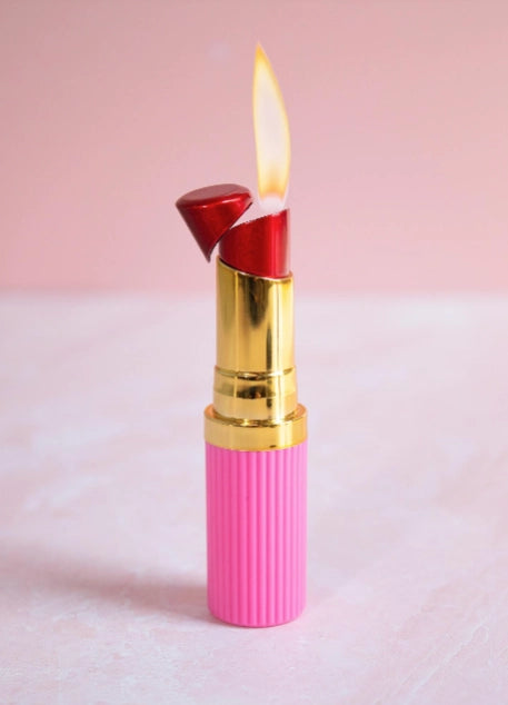 Pink Lipstick Lighter