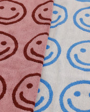 Load image into Gallery viewer, Hand Towel Set of 2, Sky Blue and Blush Happy
