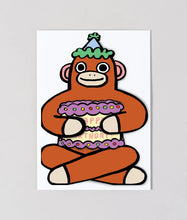 Load image into Gallery viewer, Birthday Monkey with Mini Card
