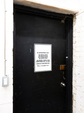 Load image into Gallery viewer, &quot;Studio Rules&quot; Metal Sign
