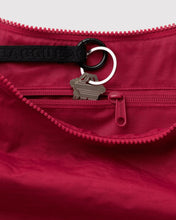 Load image into Gallery viewer, Medium Nylon Crescent Bag, Cherry
