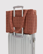 Load image into Gallery viewer, Small Cloud Carry-On, Tan Houndstooth
