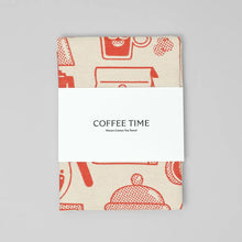 Load image into Gallery viewer, Coffee Time Cotton Tea Towel
