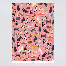 Load image into Gallery viewer, Cats Gift Wrap
