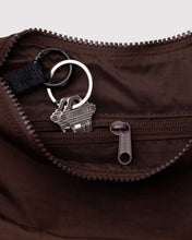 Load image into Gallery viewer, Small Nylon Crescent Bag, Coffee
