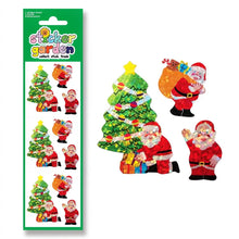 Load image into Gallery viewer, Assorted Santa Stickers
