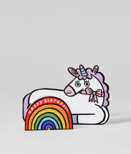 Load image into Gallery viewer, Unicorn with Mini Card
