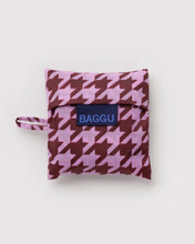 Load image into Gallery viewer, Pink Houndstooth Baby Baggu
