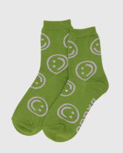 Load image into Gallery viewer, Happy Crew Sock, Pear Happy
