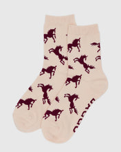 Load image into Gallery viewer, Crew Sock, Horses
