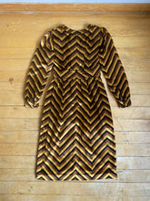 Load image into Gallery viewer, Marc by Marc Jacobs velvet chevron dress (s/m)
