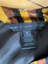 Load image into Gallery viewer, Marc by Marc Jacobs velvet chevron dress (s/m)
