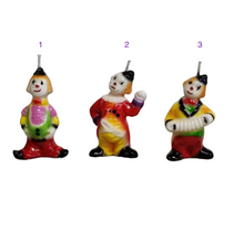 Load image into Gallery viewer, Mini Clown Candle
