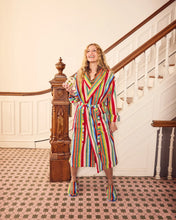 Load image into Gallery viewer, Butterfly Stripe Bathrobe
