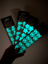 Load image into Gallery viewer, Glow in the Dark Sticker Sheet (Assorted)
