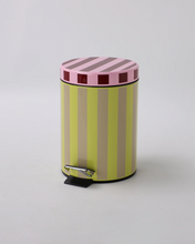 Load image into Gallery viewer, "Firefly" Stripe Trash Bin
