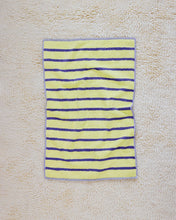 Load image into Gallery viewer, Bird Stripe Hand Towel - Goldfinch
