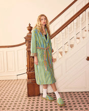 Load image into Gallery viewer, Grasshopper Stripe Bathrobe
