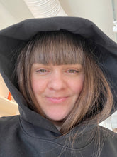 Load image into Gallery viewer, "Dinner" Bedazzled Hoodie
