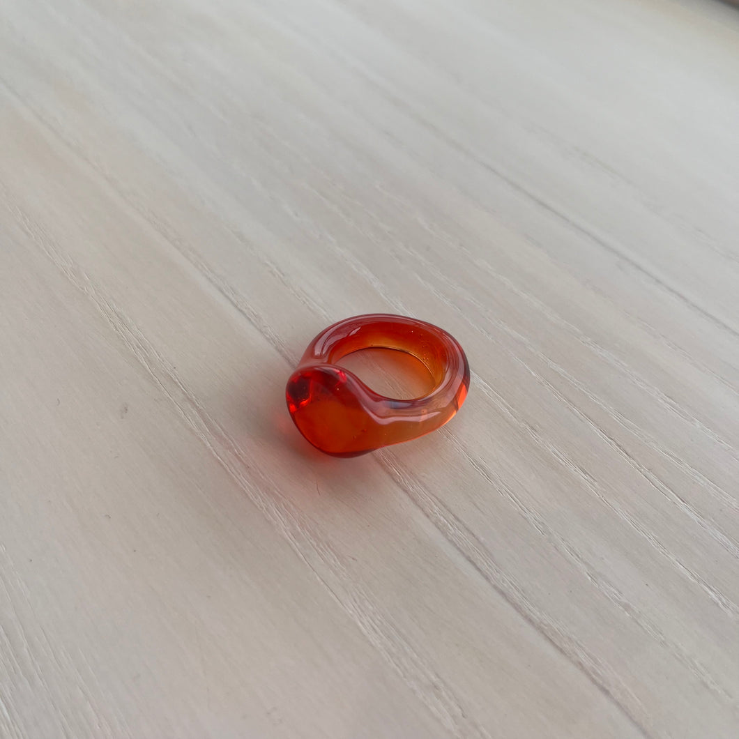 Glass Ring (Assorted Colours)