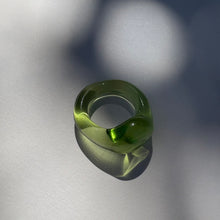 Load image into Gallery viewer, Glass Ring (Assorted Colours)
