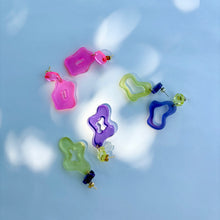 Load image into Gallery viewer, Squiggly Resin Blob Earrings
