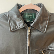 Load image into Gallery viewer, Early 2000s Ralph Lauren leather jacket (medium)
