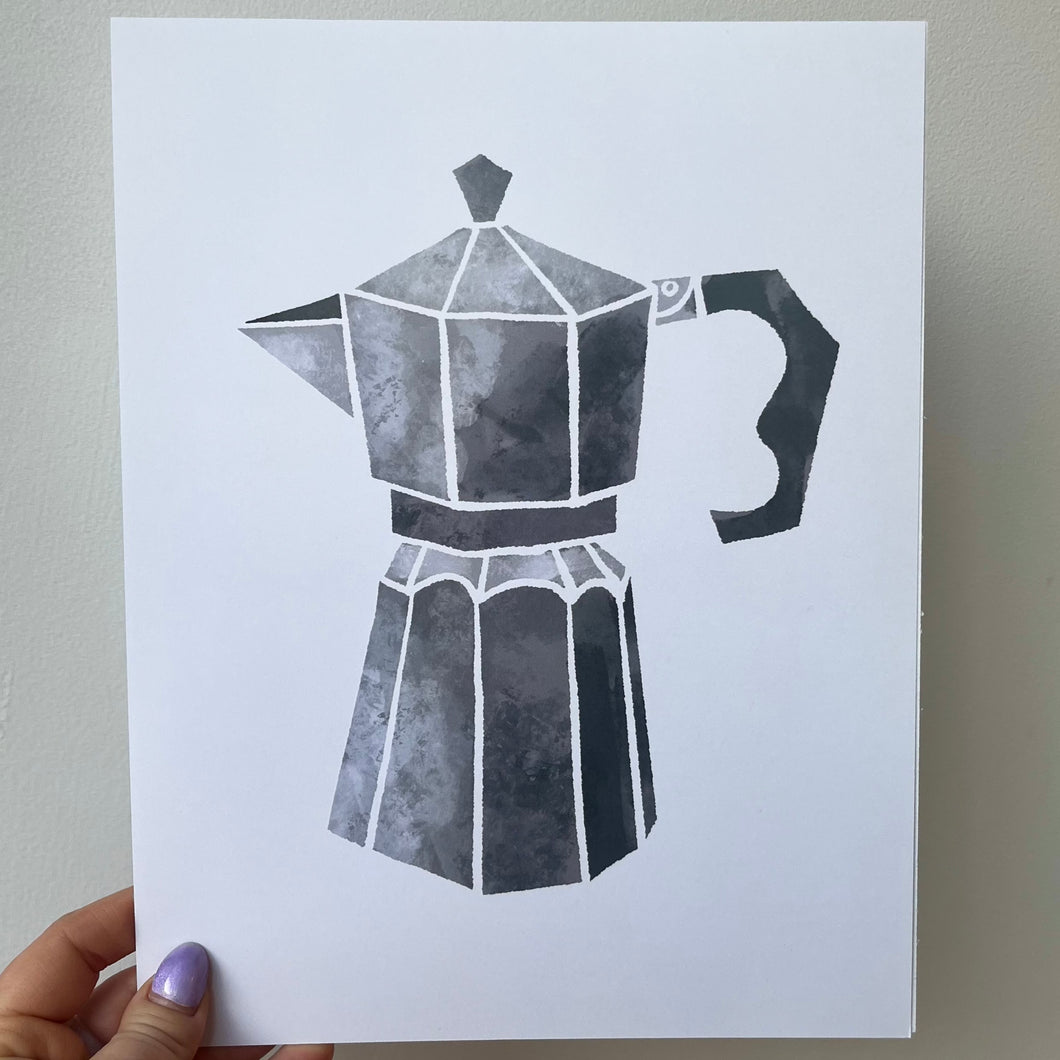 Moka Pot Print