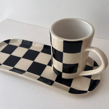 Load image into Gallery viewer, Checkered Oval Platter (L)
